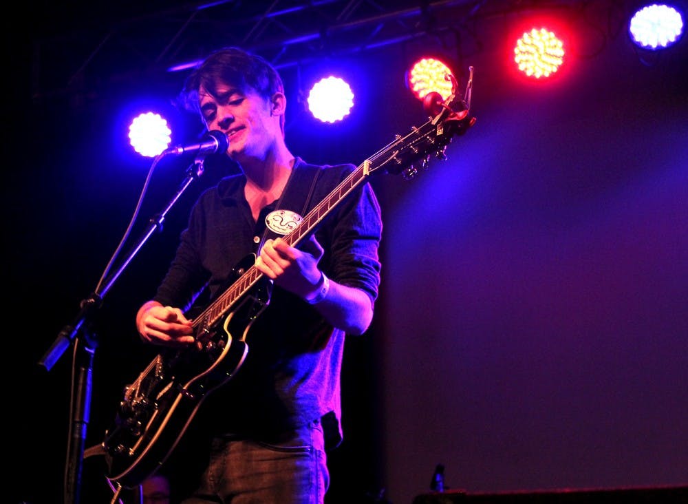 Peter Vance of Happy Abandon playing at Cat's Cradle on Sat. March 5