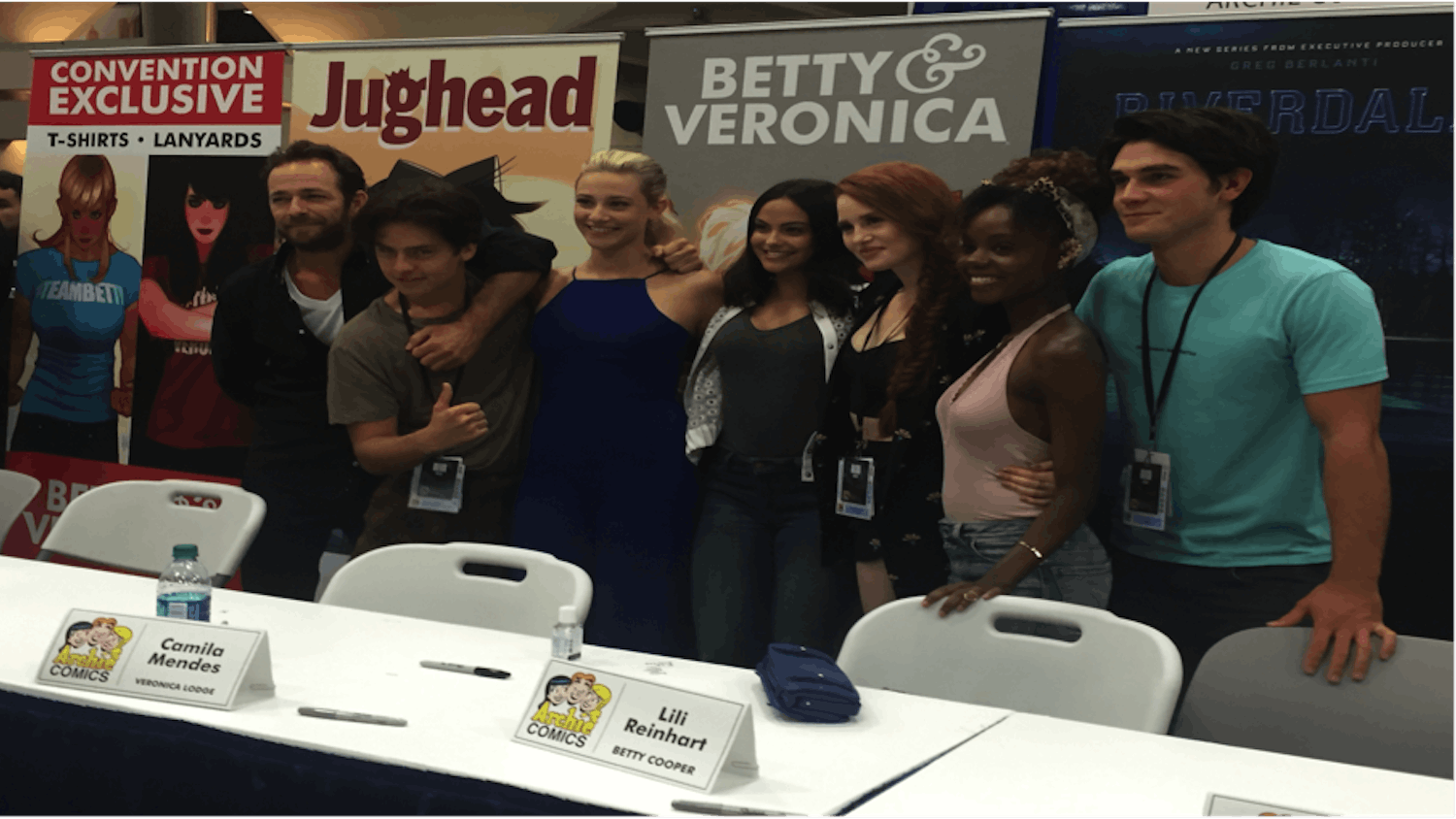 The cast of "Riverdale" at the 2016 San Diego Comic-Con