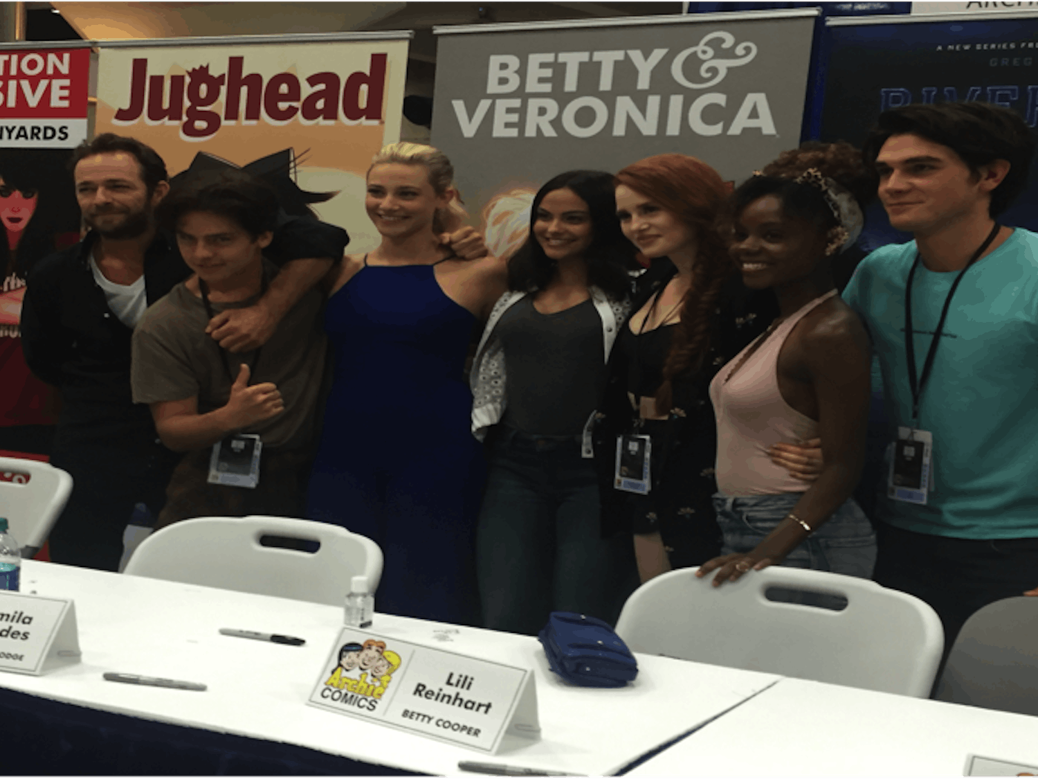 The cast of "Riverdale" at the 2016 San Diego Comic-Con