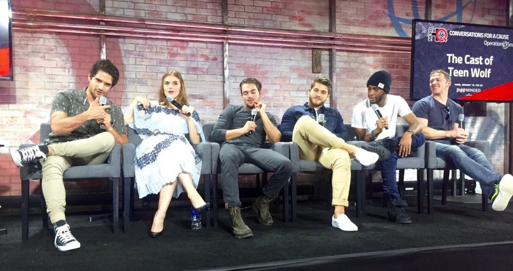 The cast of "Teen Wolf" spoke in a panel at Nerd HQ during San Diego Comic-Con 2016 for "Conversations for a Cause."