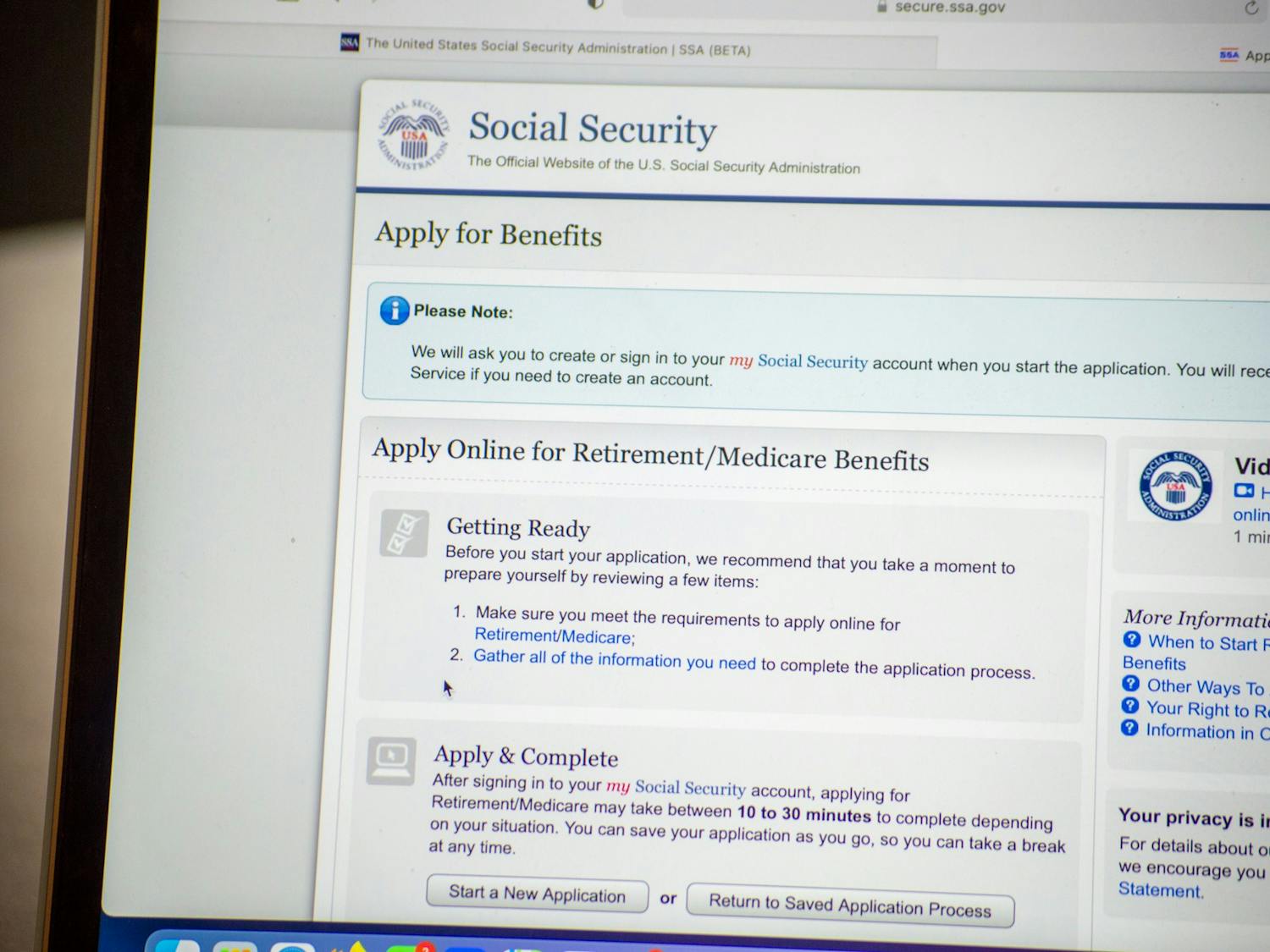 DTH Photo Illustration. The application for Medicare benefits is online at www.ssa.gov/benefits/medicare. 
