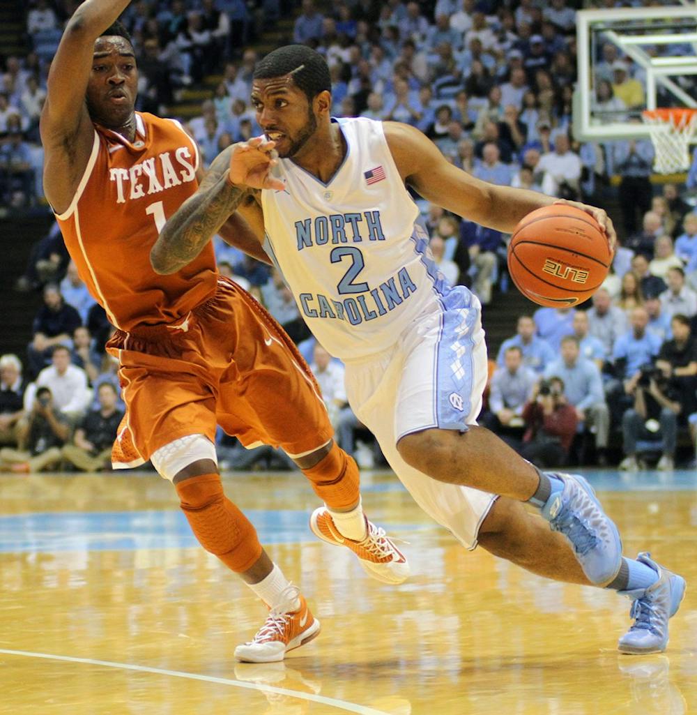 	The Texas Longhorns defeat the Tar Heels 86-83 in Chapel Hill on Wednesday night.