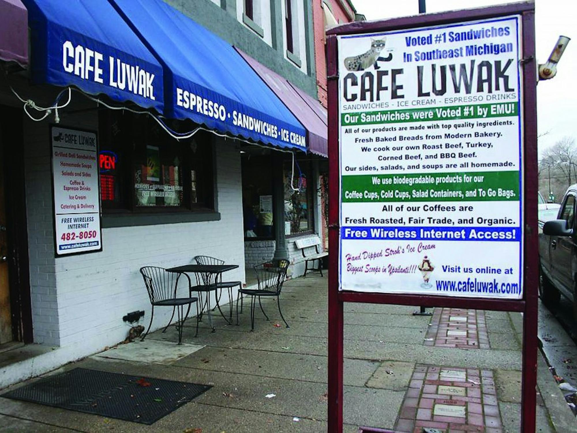 Cafe Luwak will stay open for another year while owner Jim Karnopp looks for a business partner to run the cafe.
