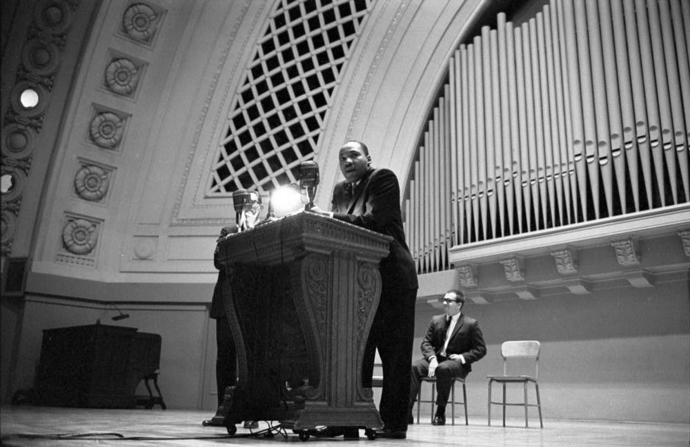 MLK at University of Michigan