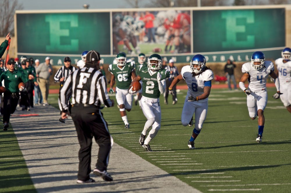 This Saturday, Senior Day for the Eagles, ended with EMU putting itself in position to possibly make it to a bowl game this year with their 30-17 win over the Buffalo Bulls. 