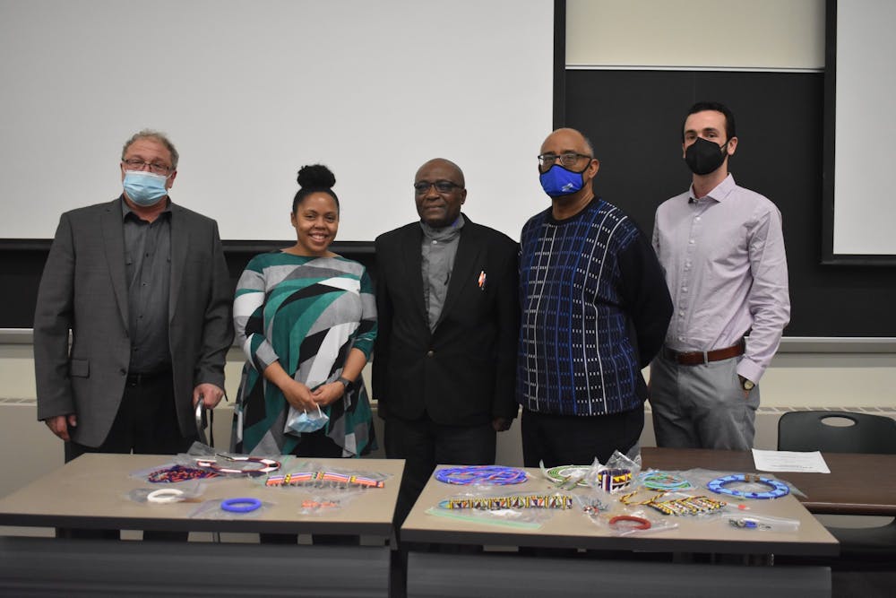 EMU's Department of Africology and African American Studies receives gift of Maasai jewelry 