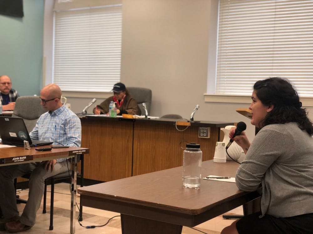 Somerville speaks to council