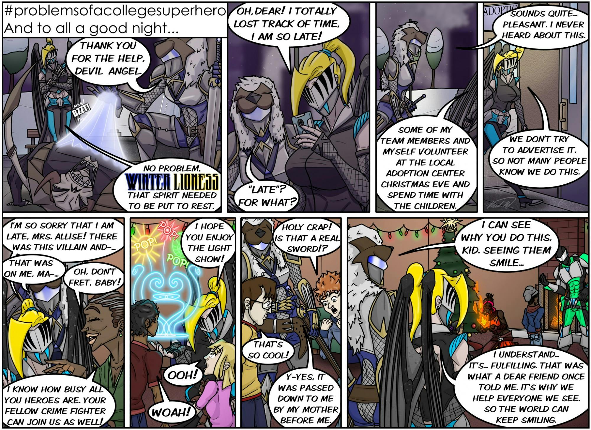 #problemsofacollegesuperhero