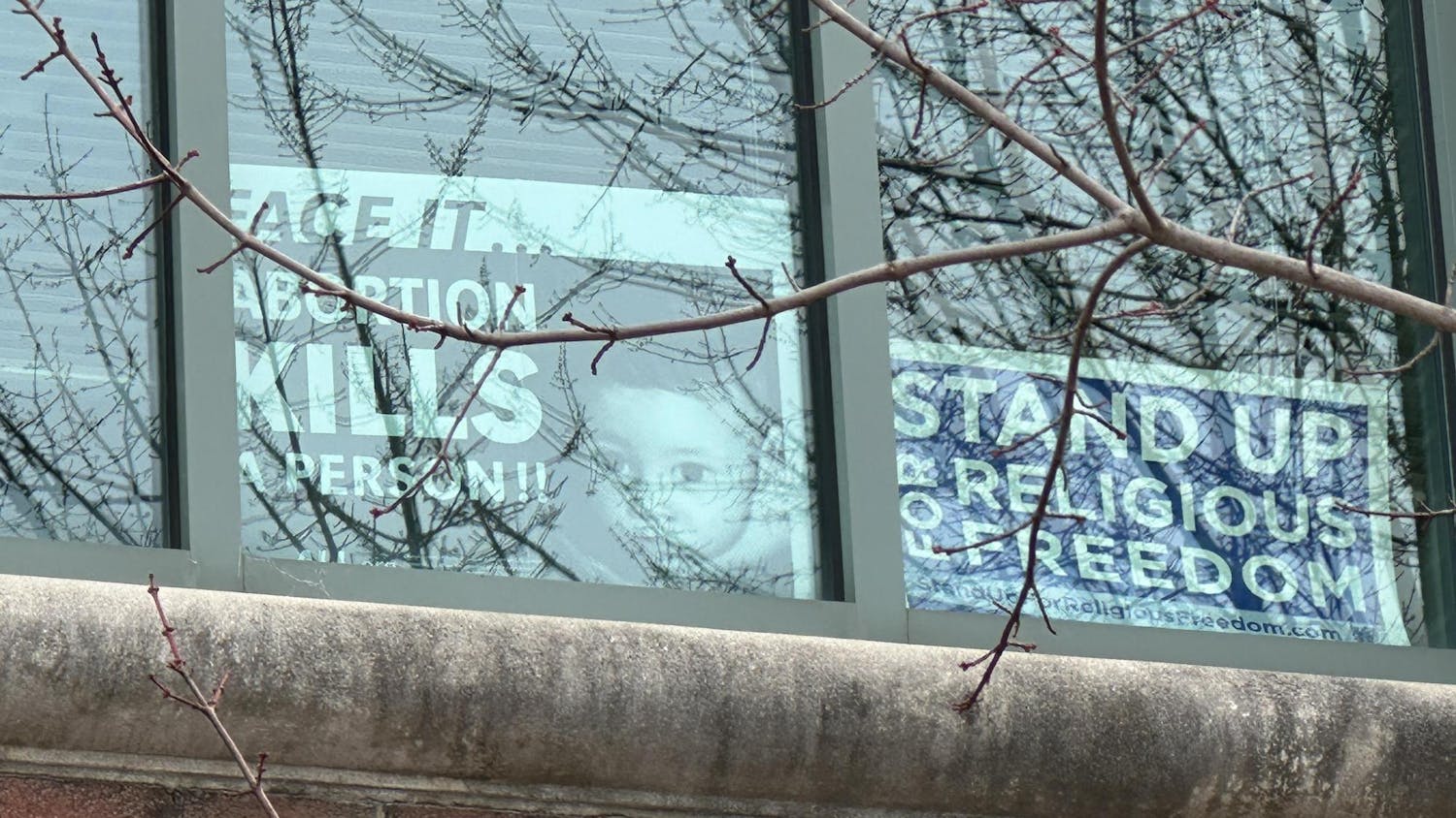 Posters in Marshall Building