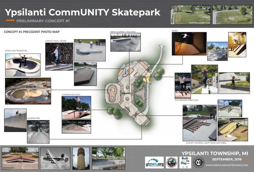 Skatepark design concept 1