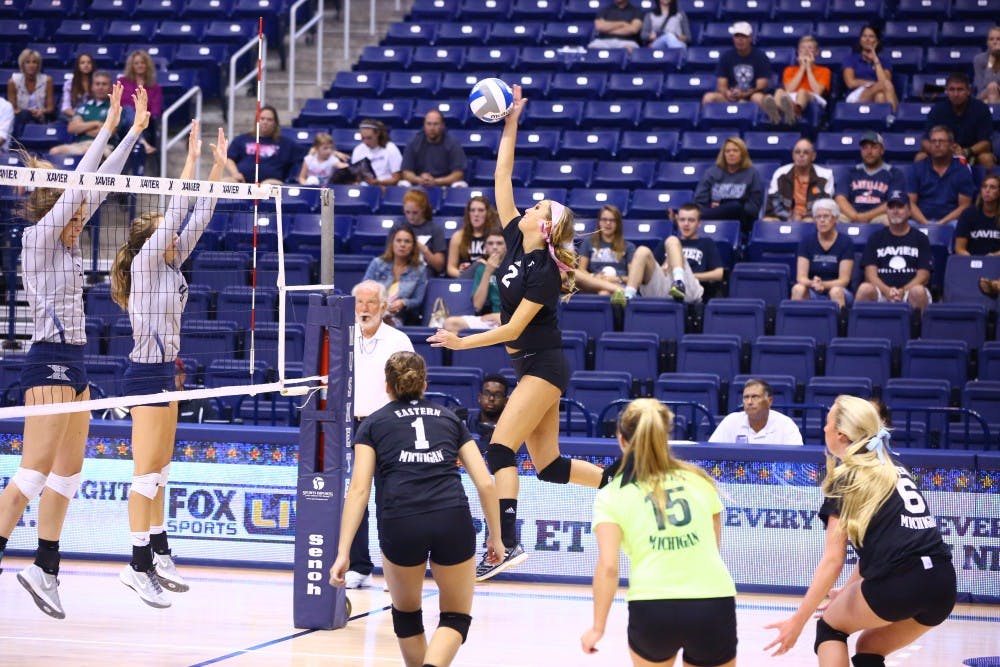 Volleyball records two wins in Queen City Classic
