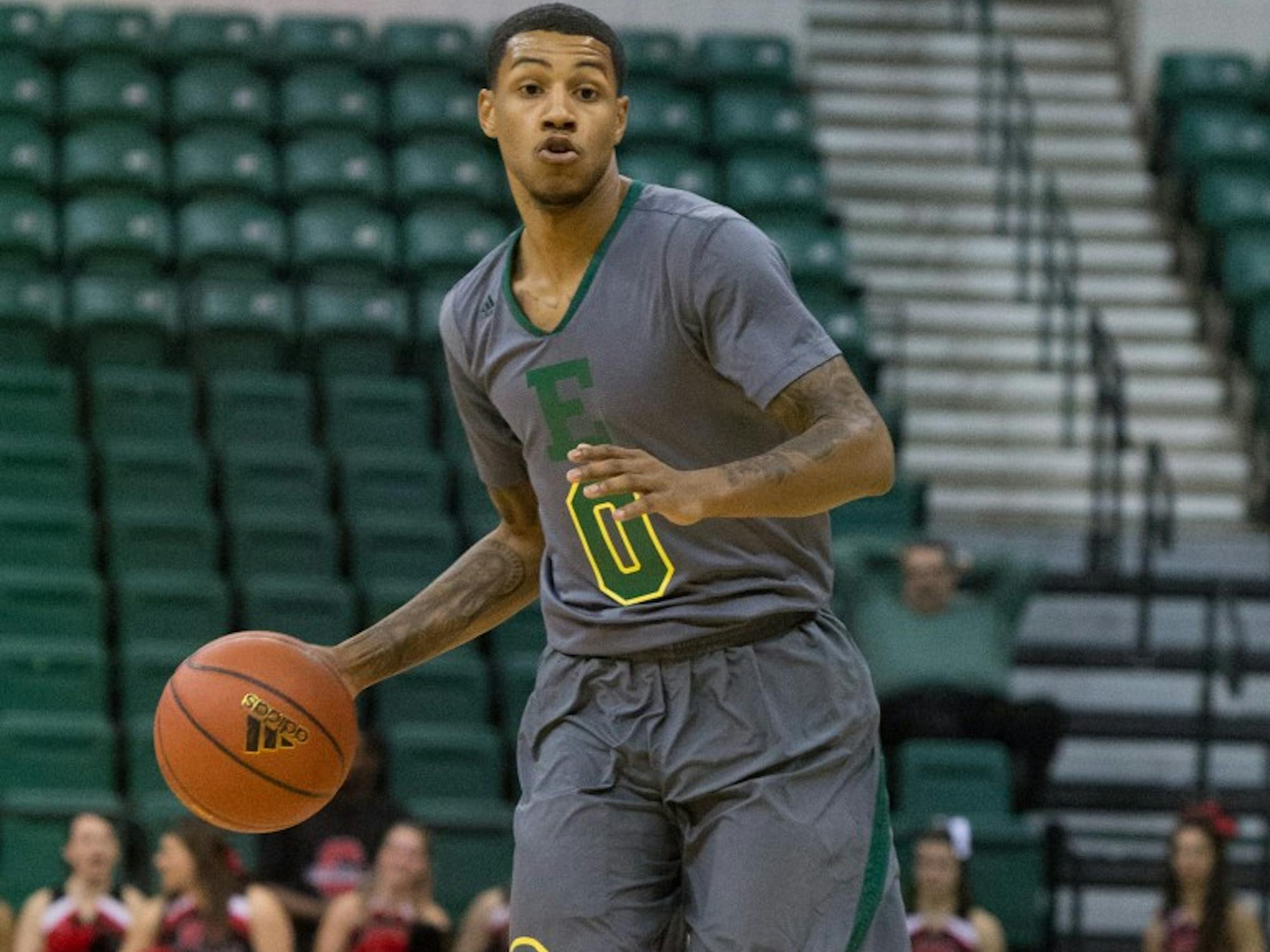 EMU guard Ray Lee had 12 points in Eastern Michigan's 95-50 win over Concordia Tuesday night.