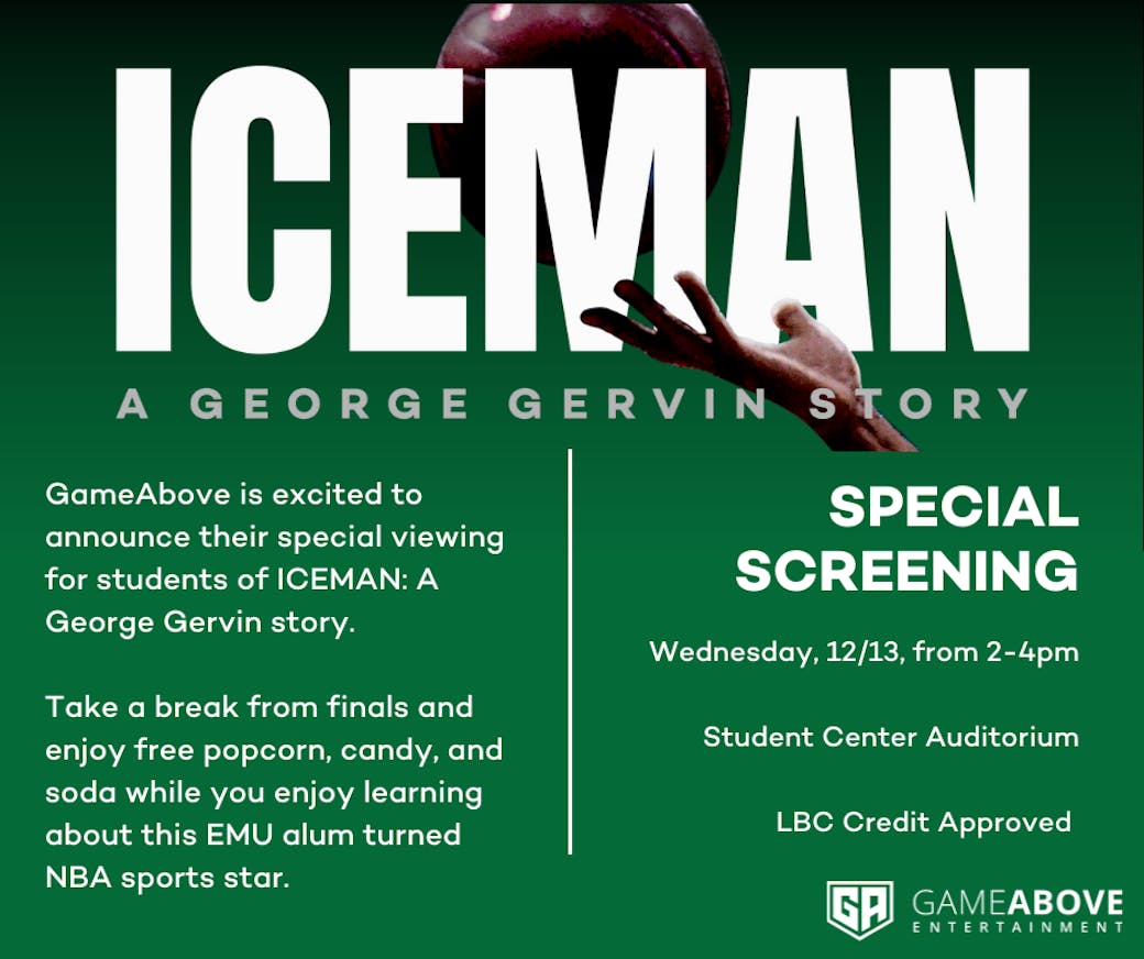 "Iceman" screening poster 