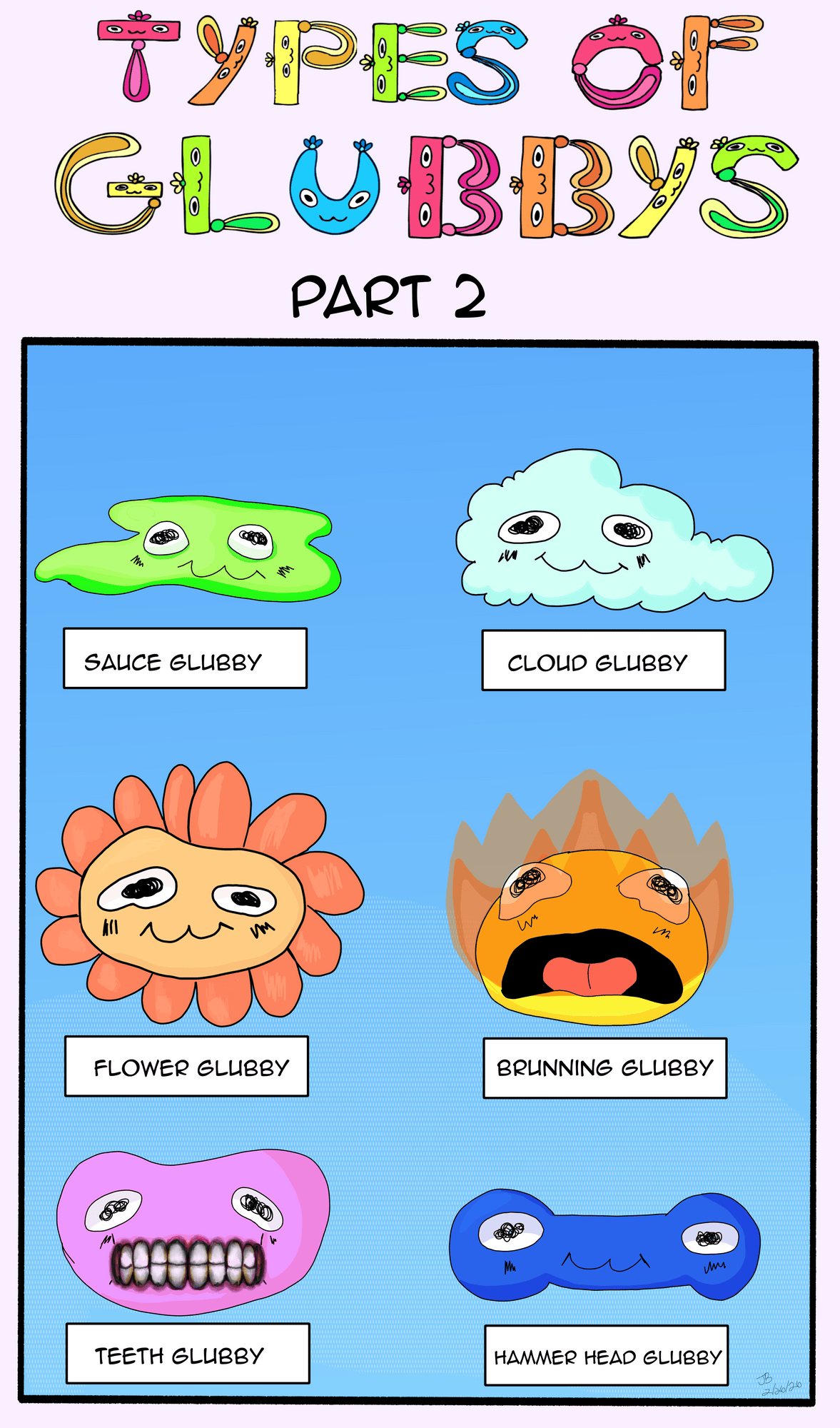 Even MORE Types of Glubbys