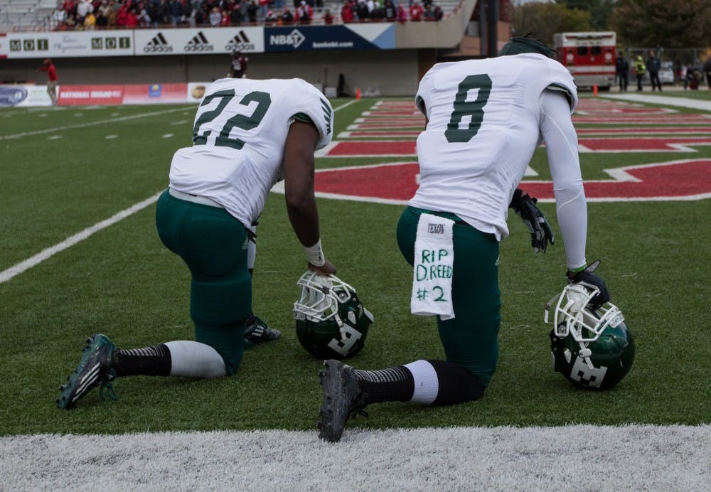 ONLINE EXCLUSIVE: A trying eight days for EMU Football