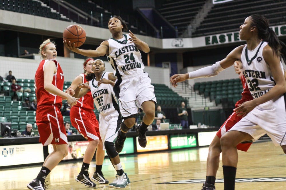 EMU women's basketball team advances to second round of MAC Tournament