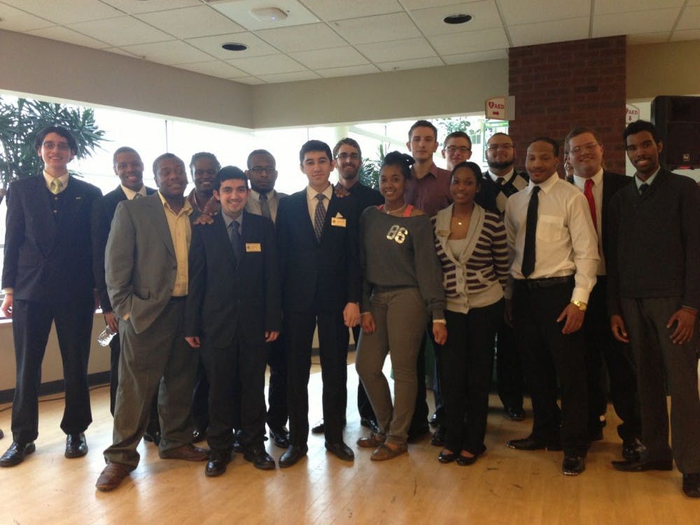 	The newly inaugurated members of Student Government.