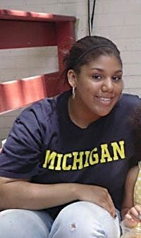 Erika Kennedy, who went missing late Saturday night.