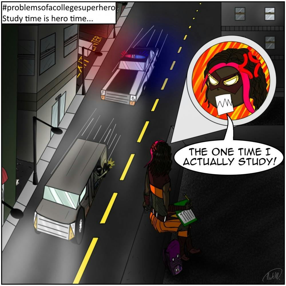 Problems Of A College Superhero