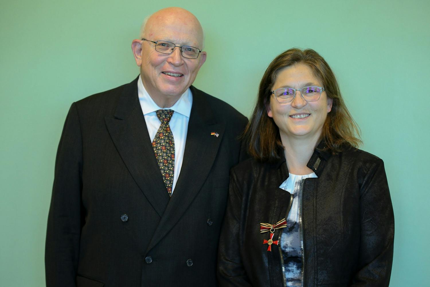 Professor Carla Damiano receives the highest honor given by Germany 