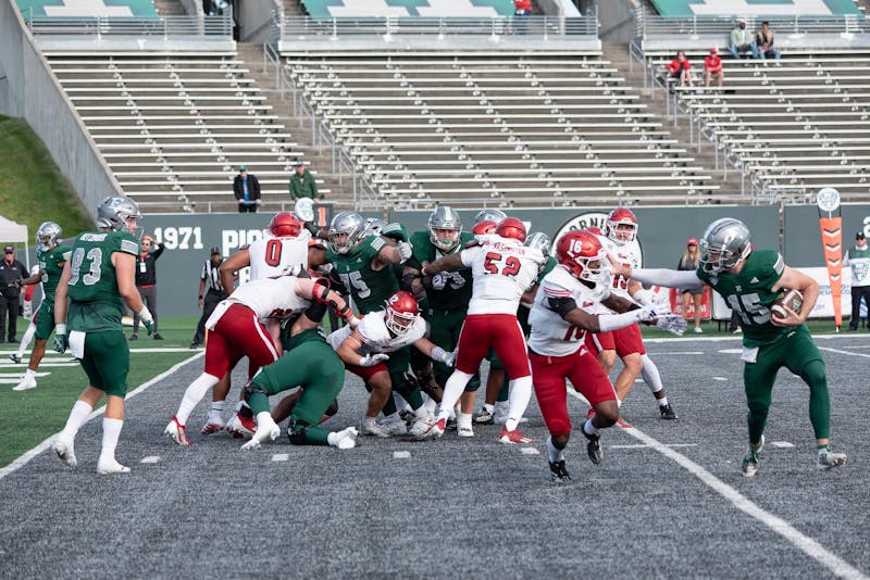 EMU Football Falls to Miami 38-14 at Rynearson Stadium