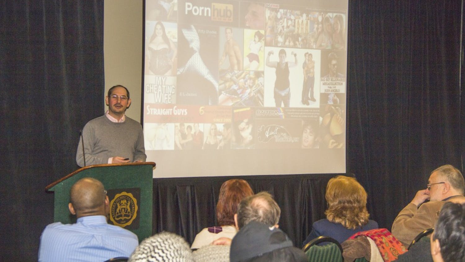 Eastern Michigan University’s Psychology Department welcomed Ogai Ogas, a computational neuroscientist and author of “A Billion Wicked Thoughts: What the Internet Tells us about Sexual Relationships,” to the Student Center Thursday evening.