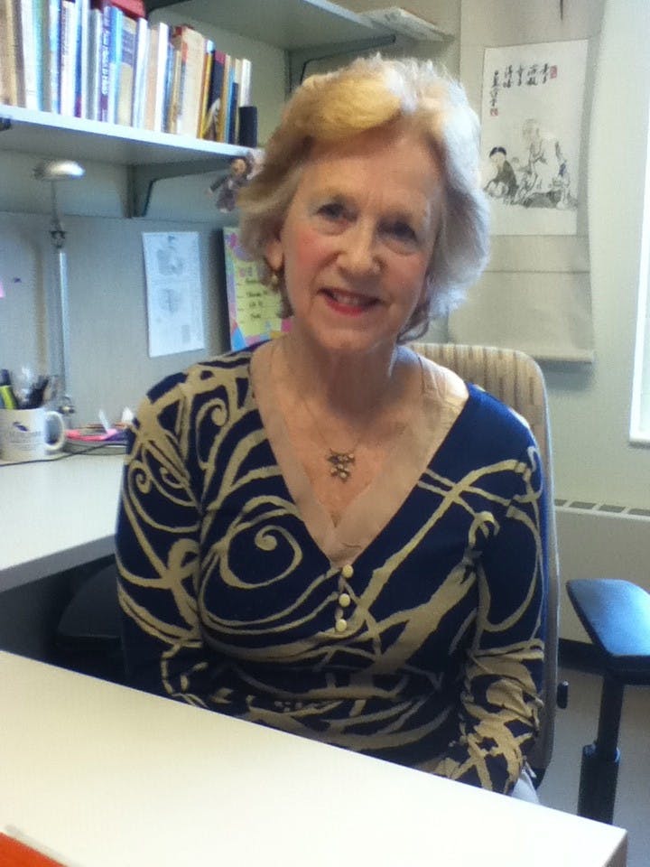 	Rochelle Balkam, 74,  has taught at Eastern for 23 years.