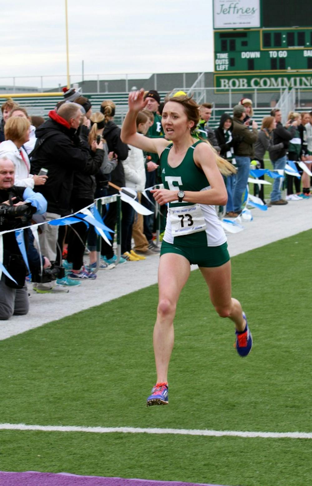 EMU men and women place 3rd at MAC cross country championships