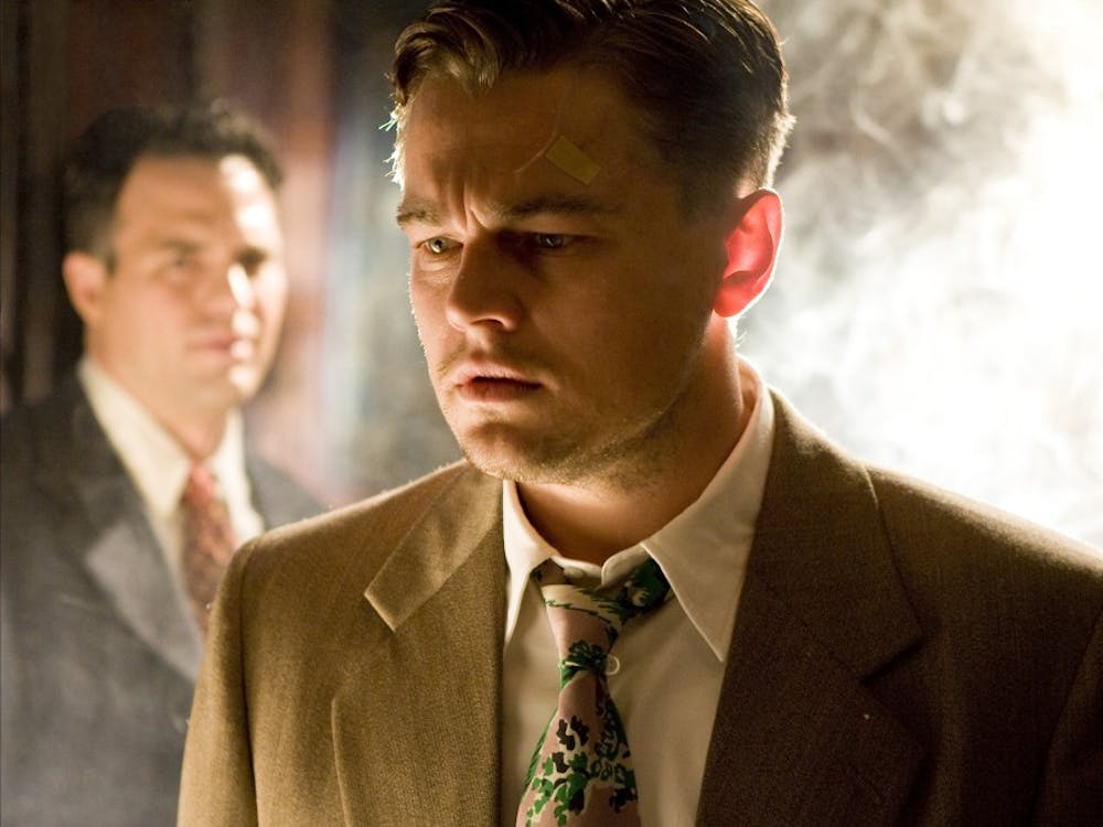 Chuck Aule (Mark Ruffalo, left) and Teddy Daniels (Leonardo DiCaprio) are U.S. Marshals sent from the mainland of Boston to investigate a mysterious disappearance at the Shutter Island Ashecliffe Hospital for the criminally insane in the thriller based on the Dennis Lehane novel by the same name.