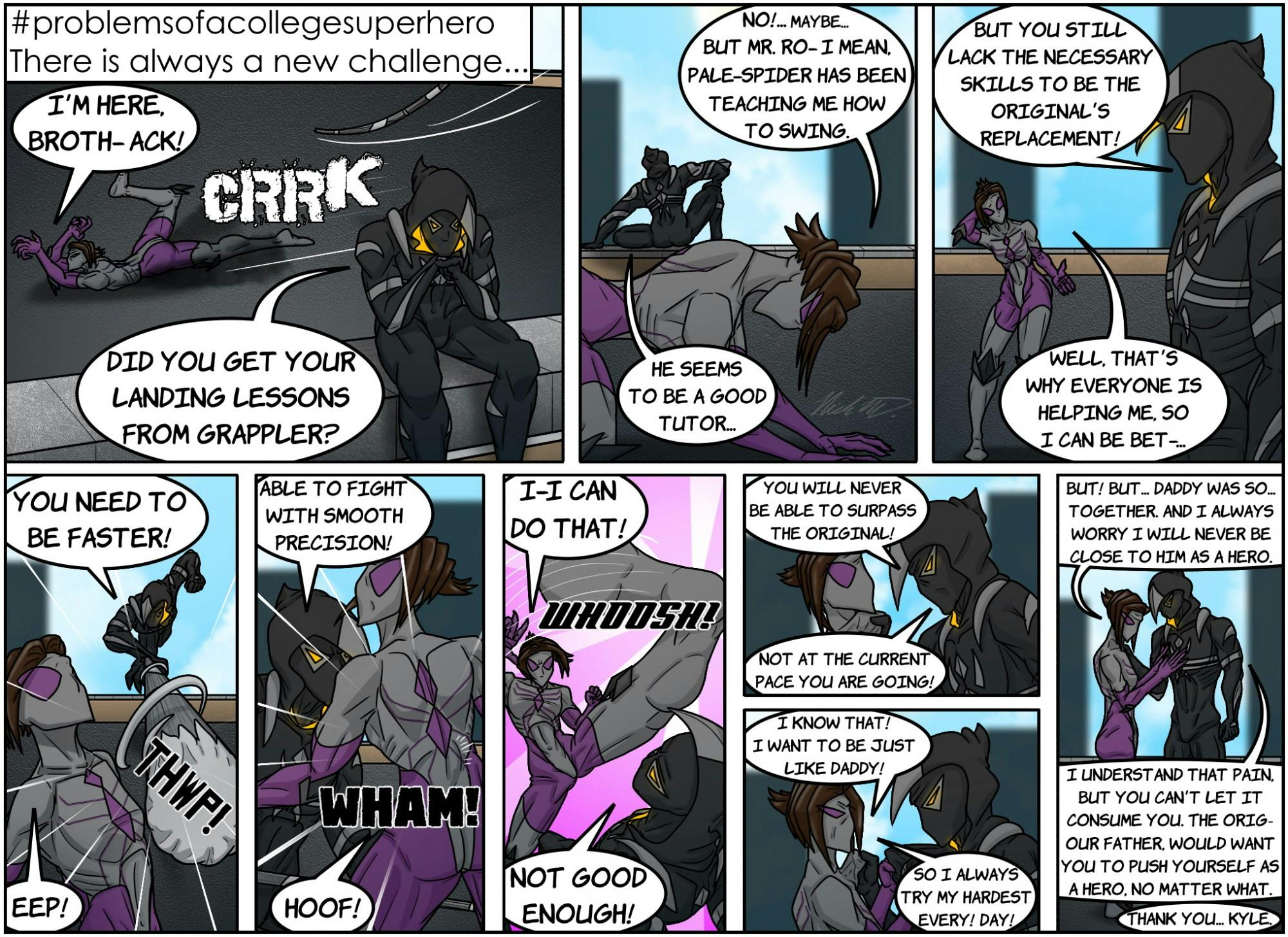 #problemsofacollegesuperhero