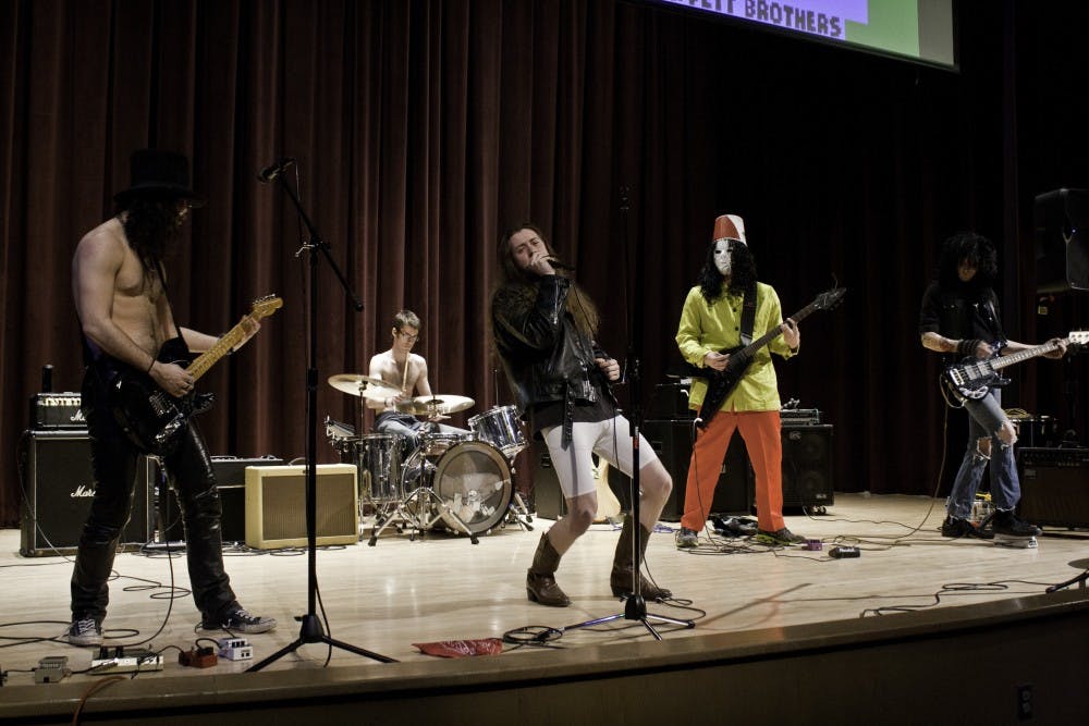 	The performances took place Saturday in the Student Center Auditorium.