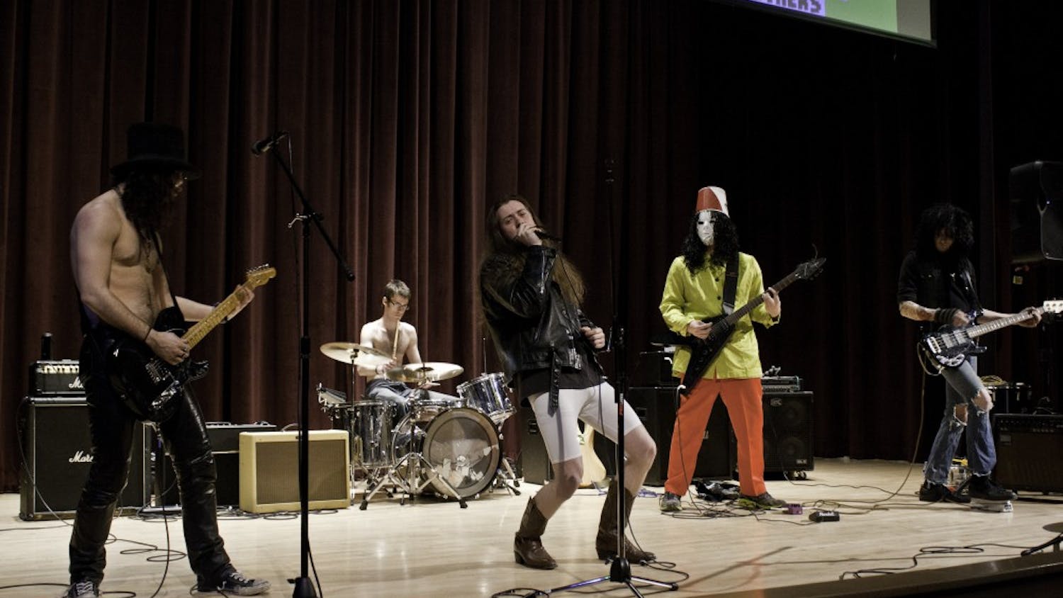 	The performances took place Saturday in the Student Center Auditorium.