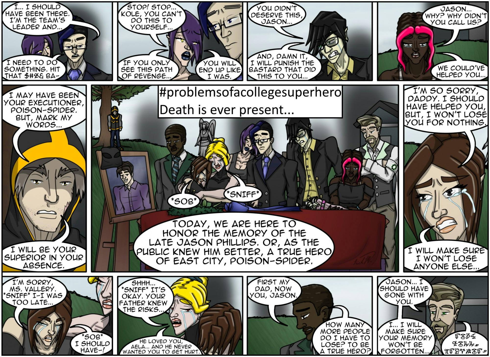 #problemsofacollegesuperhero