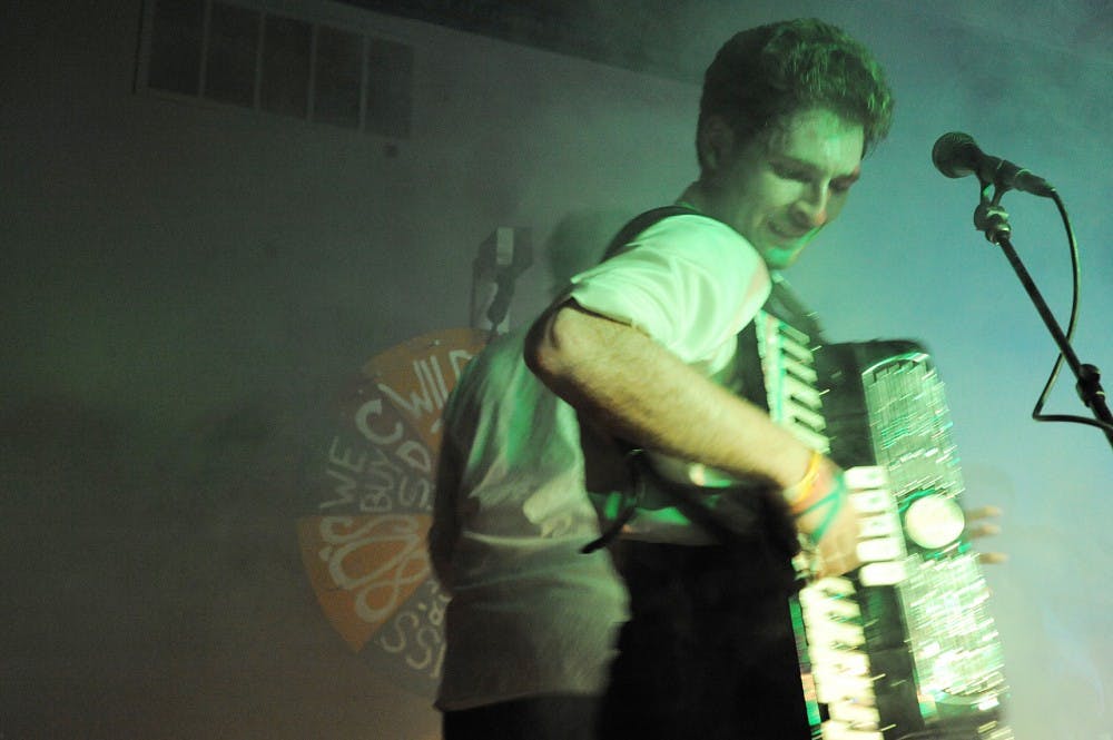 Last Saturday local band Black Jake and the Carnies performed songs at Woodruffs. 