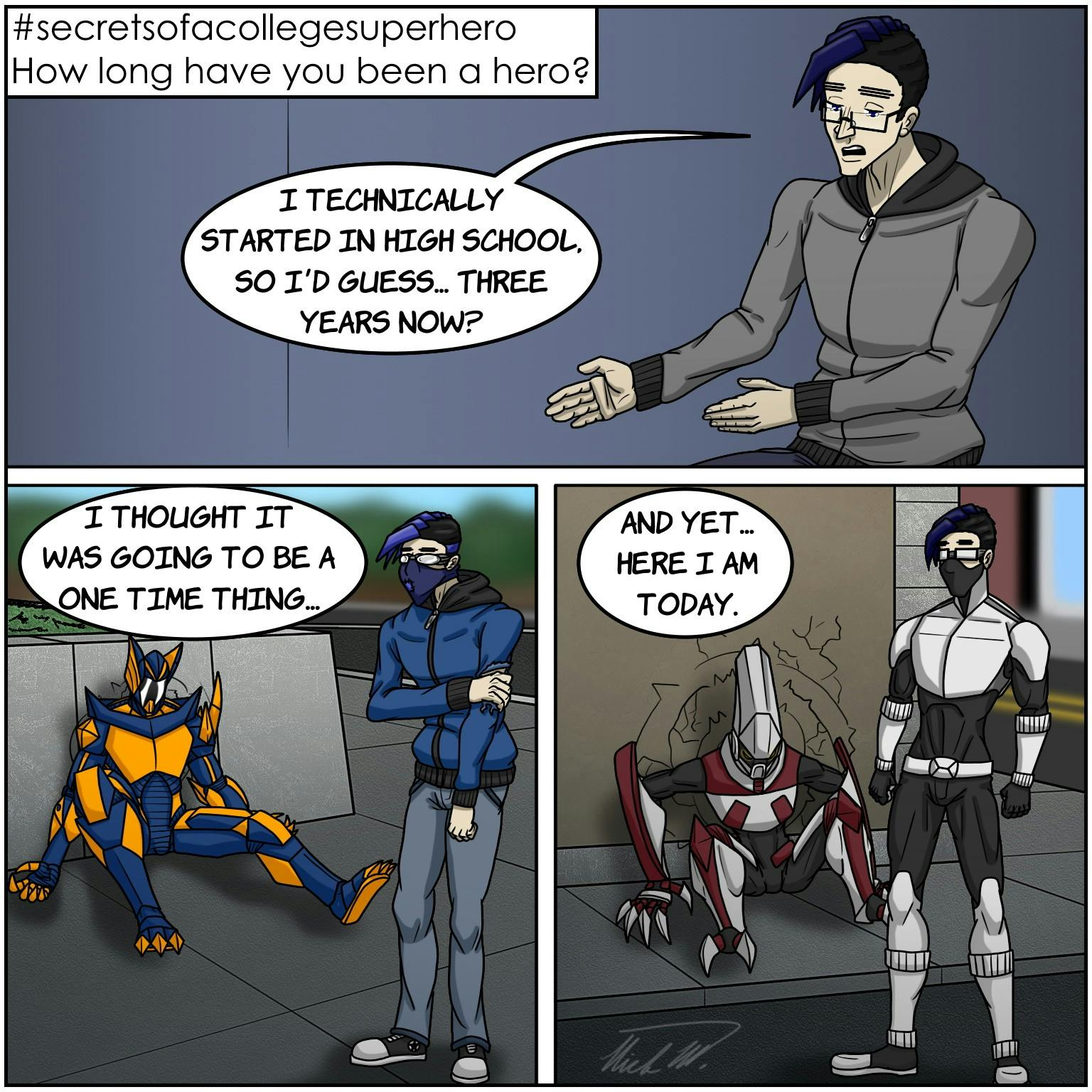 #secretsofacollegesuperhero