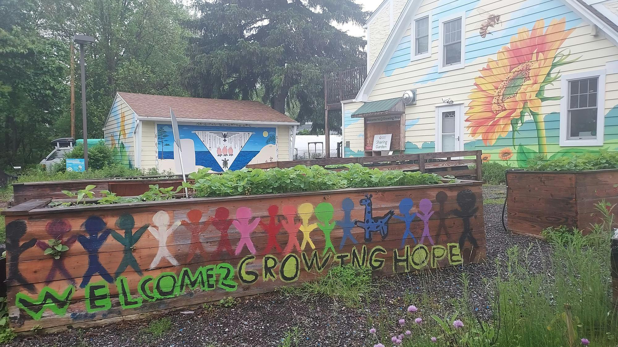 Growing Hope blossoms along Michigan Avenue
