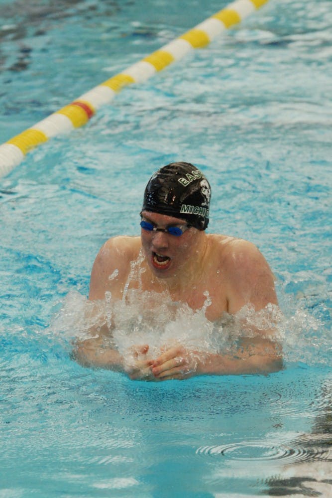 	Men’s swimming and diving lost to U of M on Saturday.