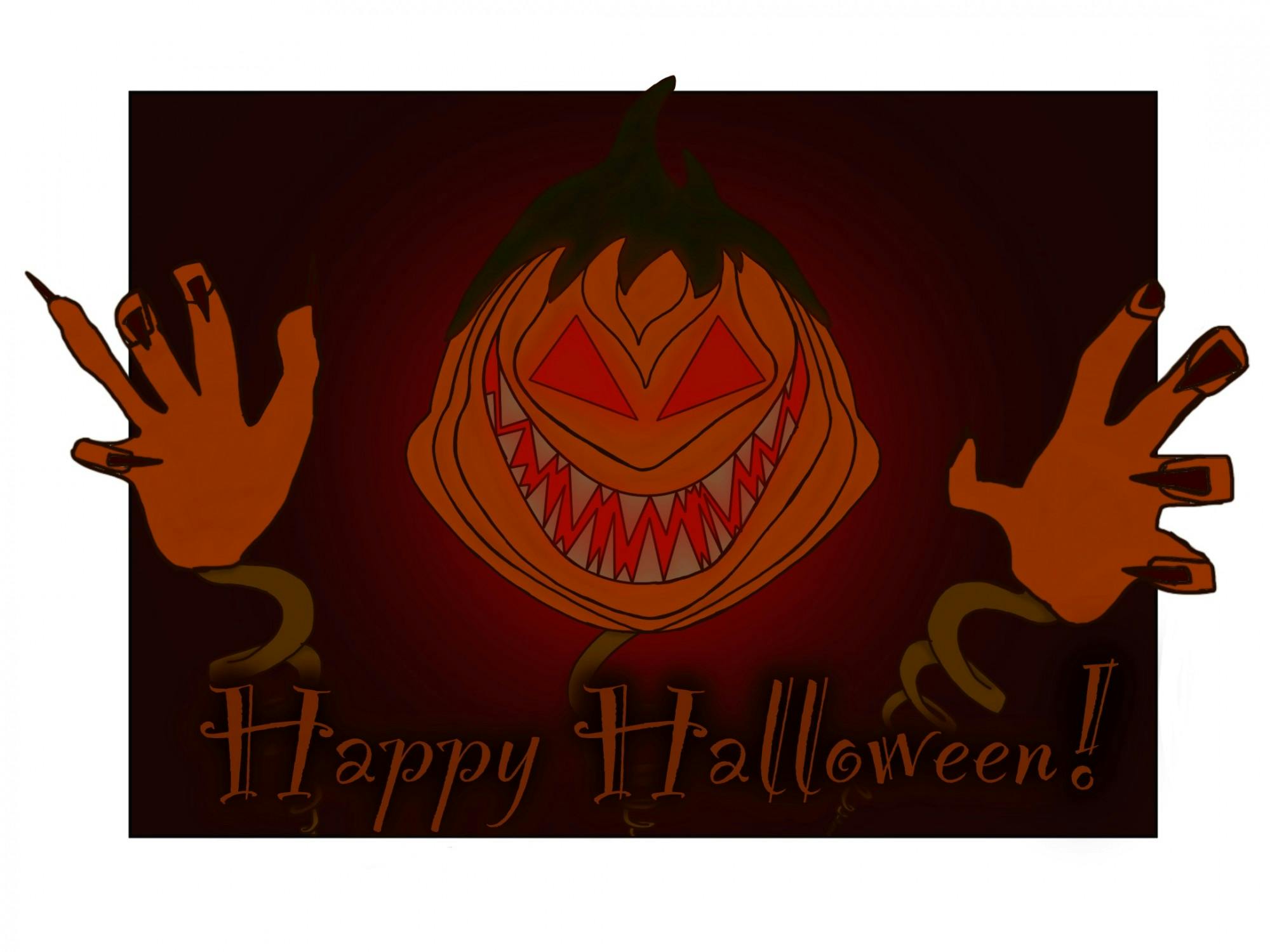 The Comic Section is hosting their annual Halloween Drawing Contest! Check out our spooky monsters, like “Laughin’ Jack”, the cackling spirit of Halloween’s nightmares (by Brie Beasley)!Vote for your favorite monster in our poll here! The winner will be announced on our social media Halloween Day (October 31)!