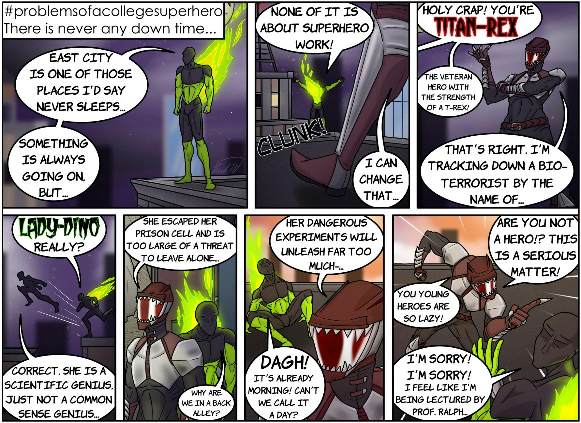 #problemsofacollegesuperhero