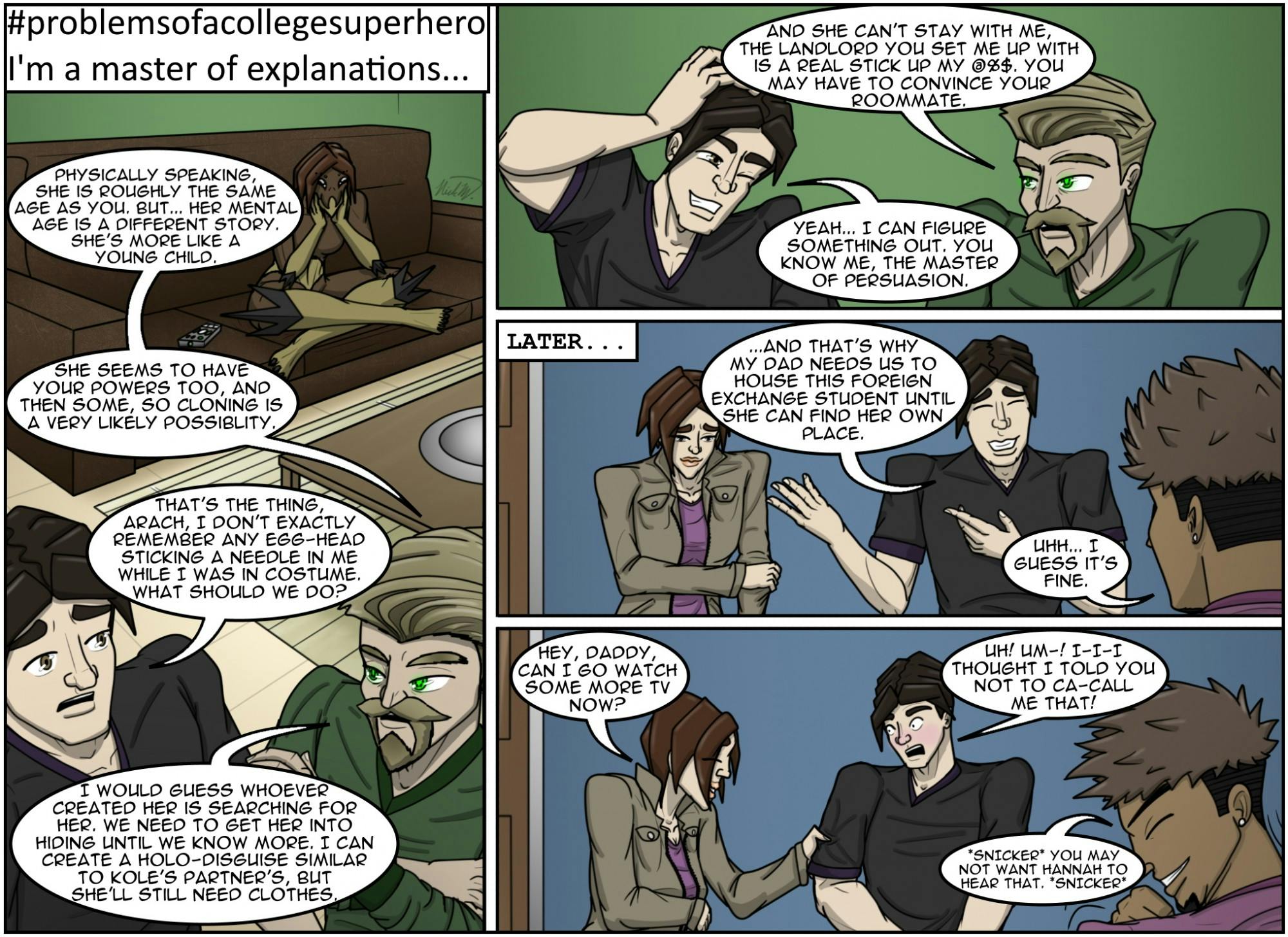 #problemsofacollegesuperhero