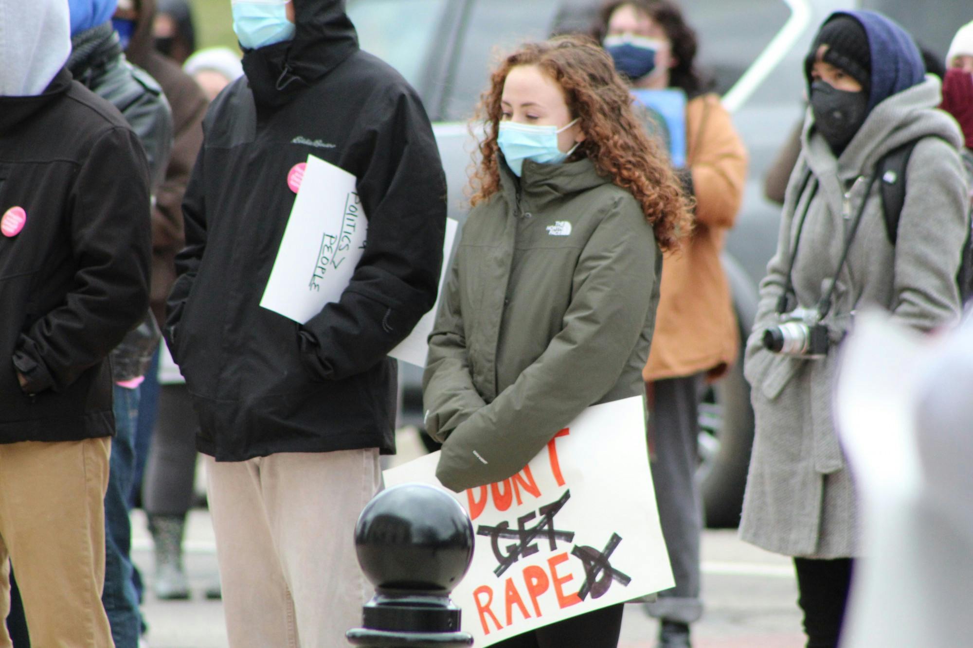 Gallery: EMU protest against sexual assault March 25 and 28