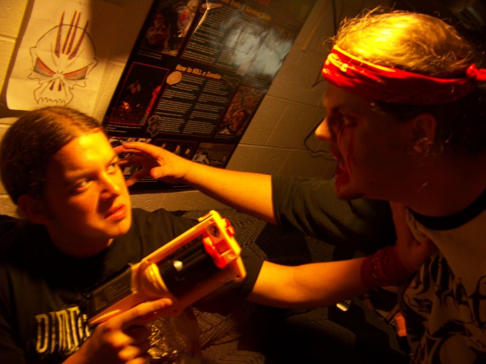 Carton Dardil an RA, sports a rugged beard.  He could be participating in the next fashion trend for men.  It seems some fair amount of women appreciate facial hair.