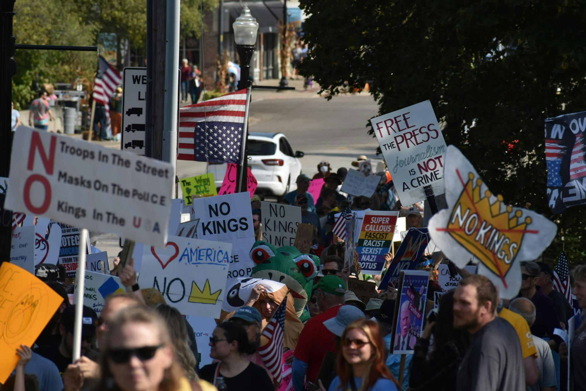 Ypsilanti No Kings Protest