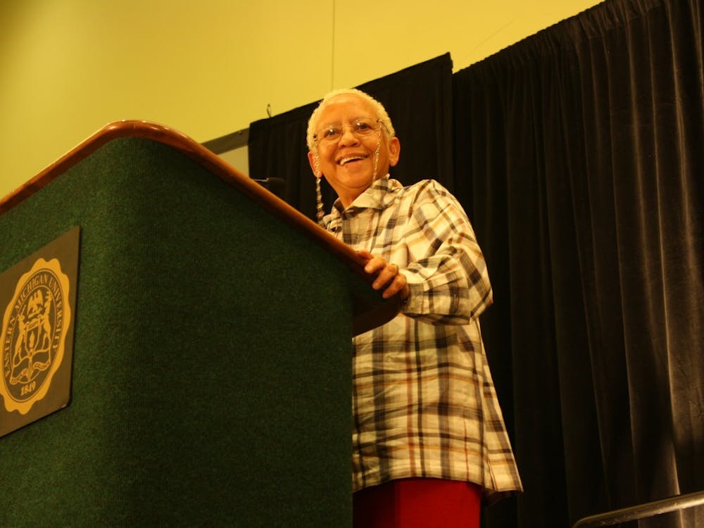 	Nikki Giovanni, a writer, poet and activist, spoke and held a book signing Wednesday at the Student Center. She was also named “an honorary Eagle for a day” at the event.