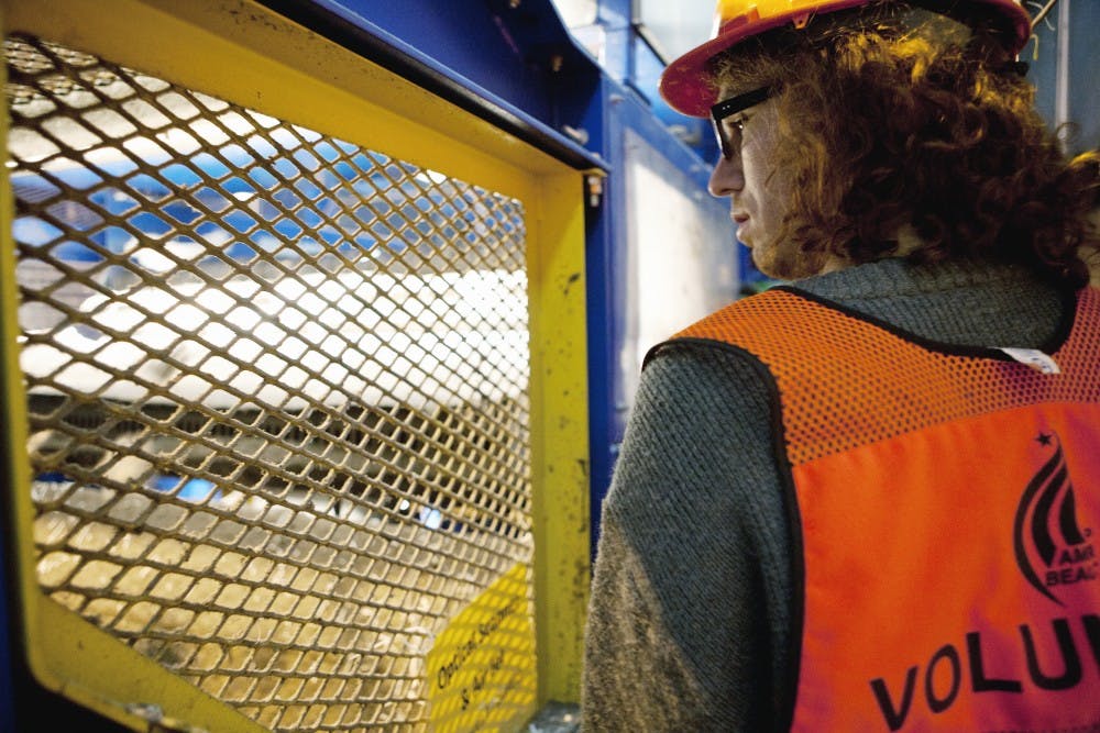 	One of the daily events during Green week, the tour of Ann Arbor’s Municipal Recycling Facility (MRF) was an eye opening experiences. Students who attended the tour got an up close look at Ann Arbor’s recycling program