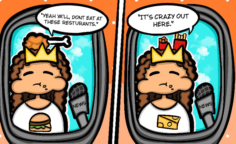 Burger Queen Foot Lettuce 