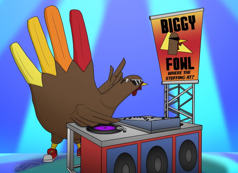 The Comic Section is hosting their annual Hand Turkey Contest! Check out our silly turkeys, like “Biggy Fowl the Turkey“ (by Nick M.)! Vote for your favorite turkey in our poll here!The winner will be announced on our social media Thanksgiving Day (November 25)!