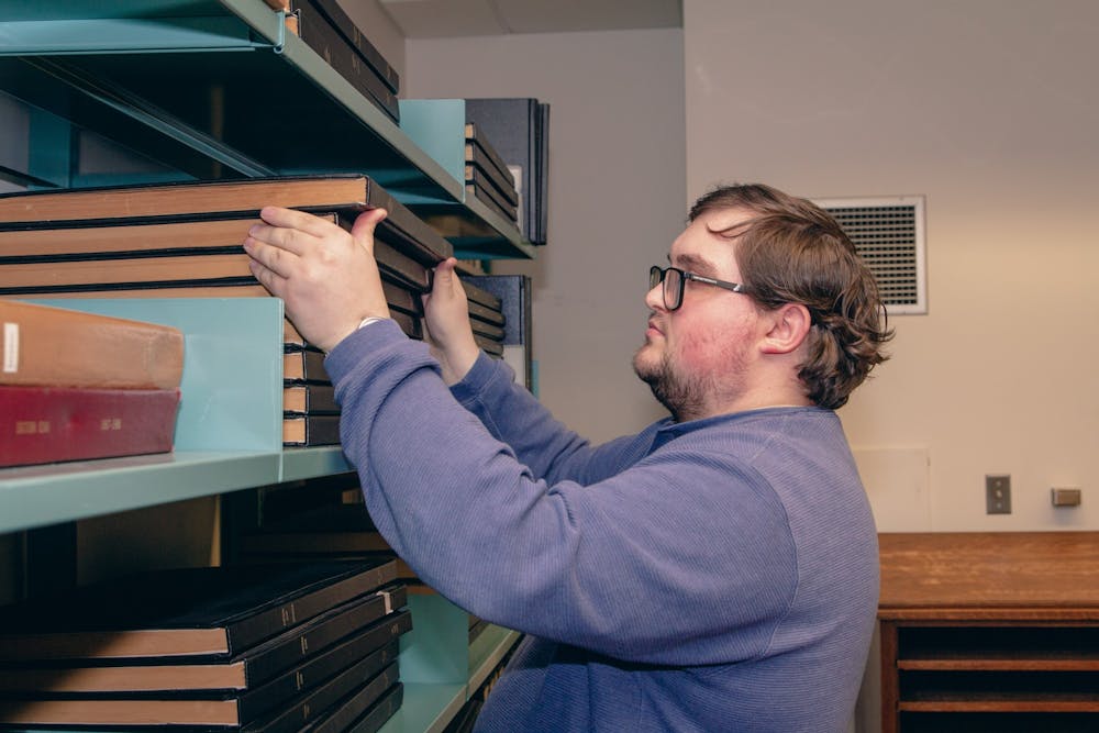 Meet Connor K. Ashley: The EMU student behind the scenes of the University Archives’ Veterans History Project