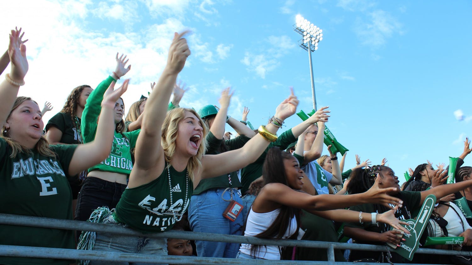 EMU Homecoming Student Section