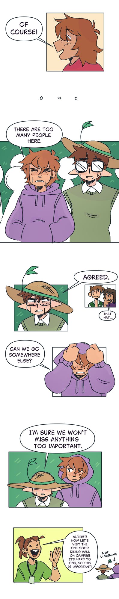 Moonlight Comic: Crowds